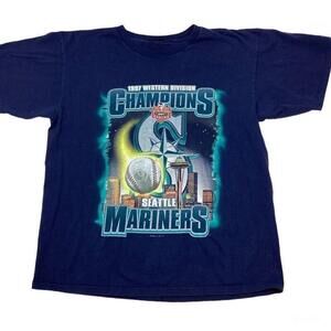 Seattle Mariners 1997 Western Division Champions Mlb Unisex Graphic T-Shirt 170